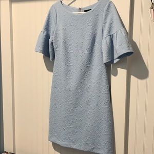 Light Blue Metelasse Shift